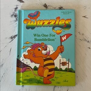 VINTAGE 1984 Wuzzles Book “Win One for Bumblelion”